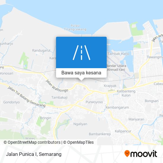 Peta Jalan Punica I