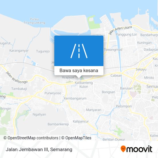 Peta Jalan Jembawan III