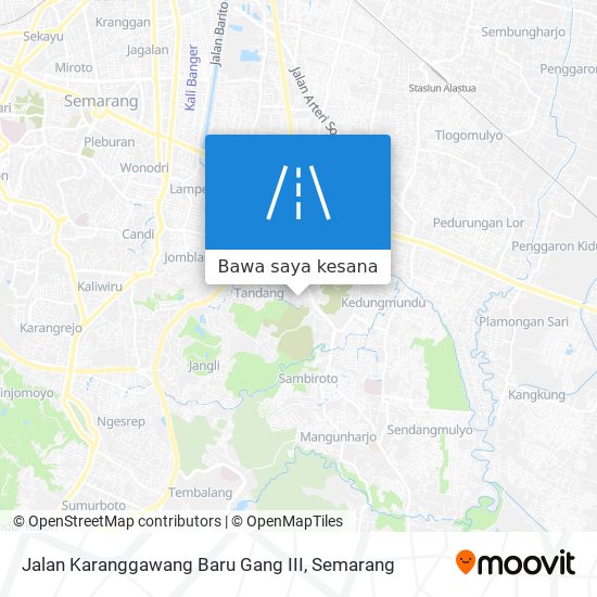 Peta Jalan Karanggawang Baru Gang III