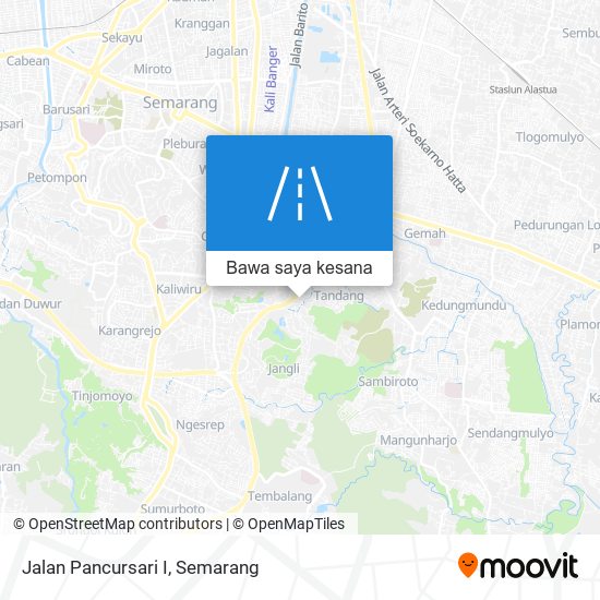 Peta Jalan Pancursari I