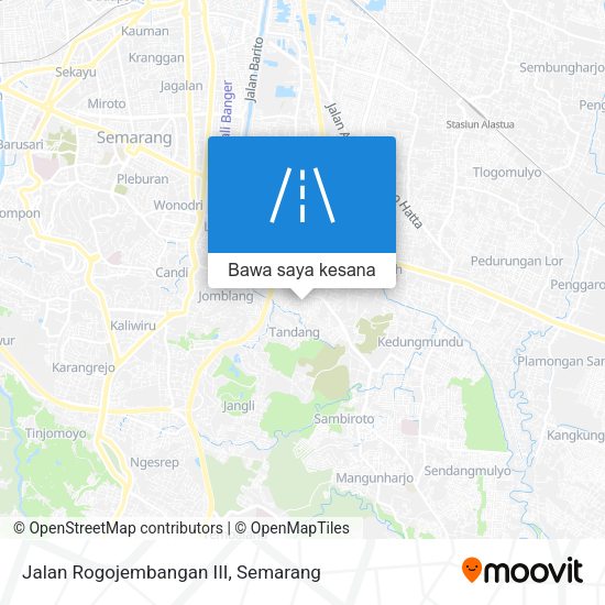 Peta Jalan Rogojembangan III