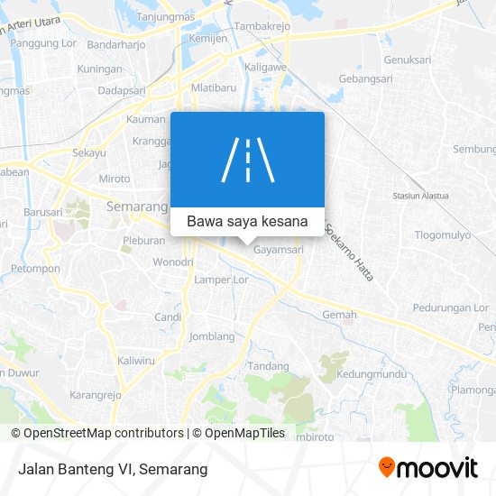 Peta Jalan Banteng VI