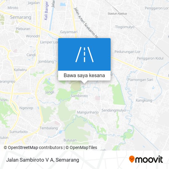 Peta Jalan Sambiroto V A