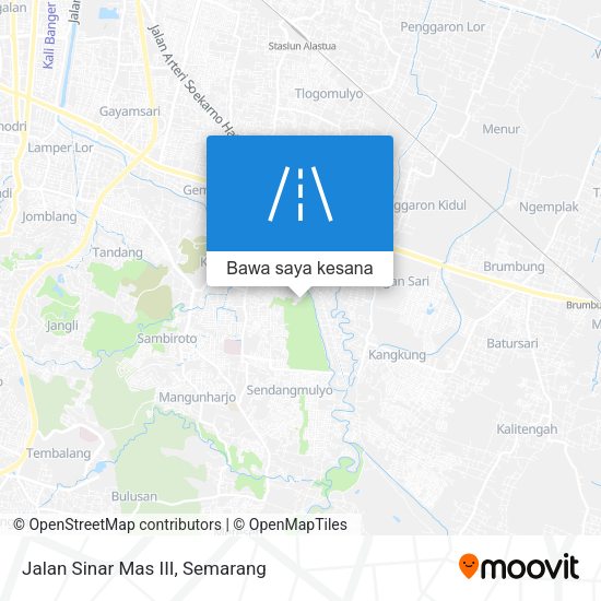 Peta Jalan Sinar Mas III