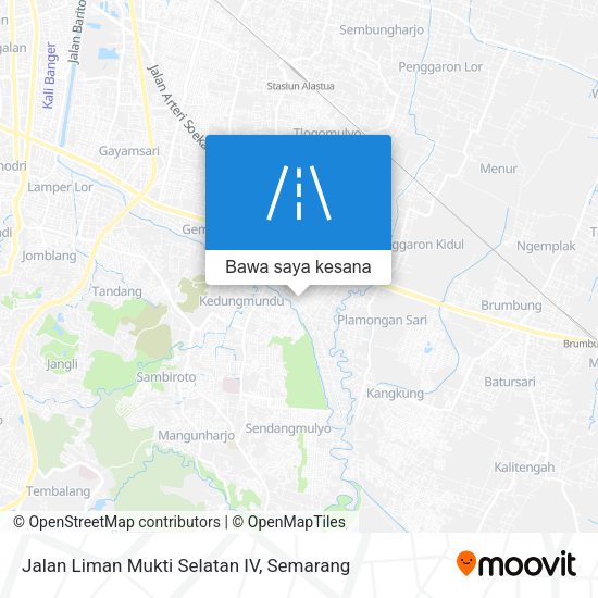 Peta Jalan Liman Mukti Selatan IV