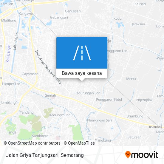 Peta Jalan Griya Tanjungsari