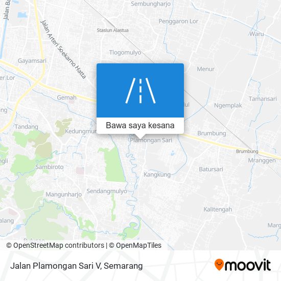 Peta Jalan Plamongan Sari V