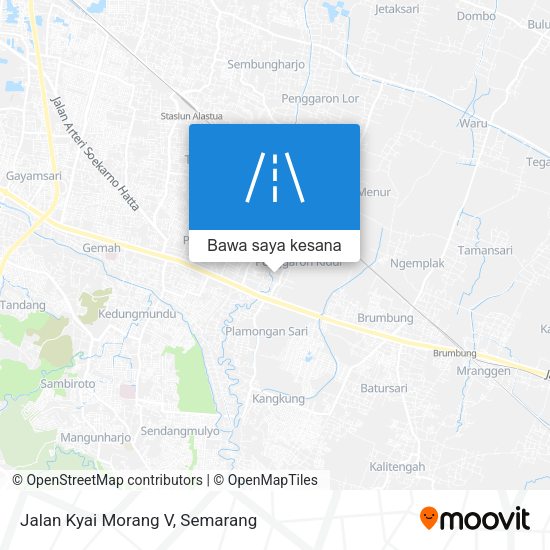 Peta Jalan Kyai Morang V
