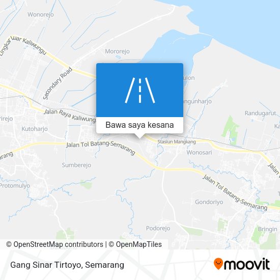 Peta Gang Sinar Tirtoyo