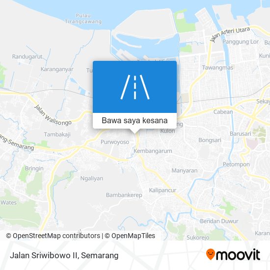 Peta Jalan Sriwibowo II