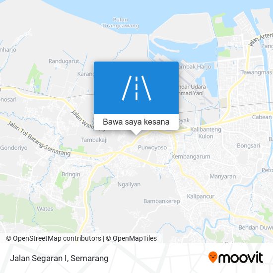 Peta Jalan Segaran I