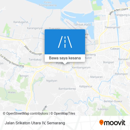 Peta Jalan Srikaton Utara IV