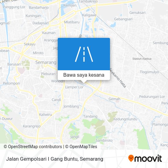 Peta Jalan Gempolsari I Gang Buntu