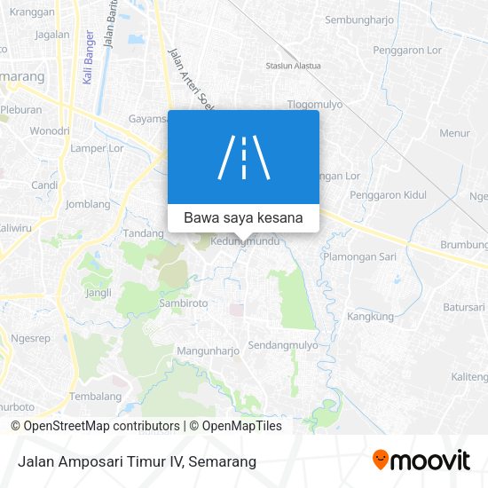 Peta Jalan Amposari Timur IV