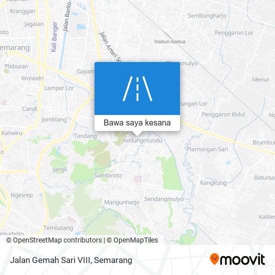 Peta Jalan Gemah Sari VIII