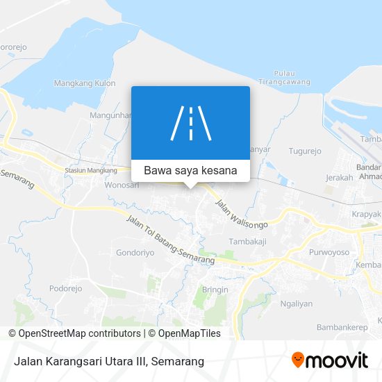 Peta Jalan Karangsari Utara III