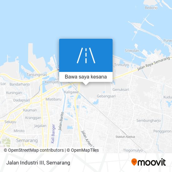 Peta Jalan Industri III