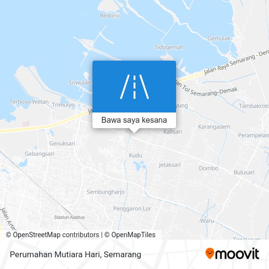 Peta Perumahan Mutiara Hari