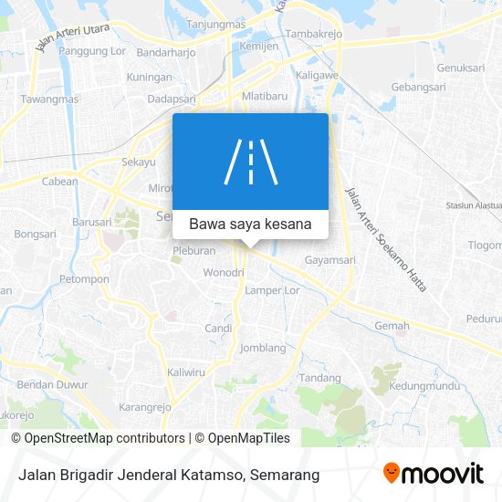 Peta Jalan Brigadir Jenderal Katamso