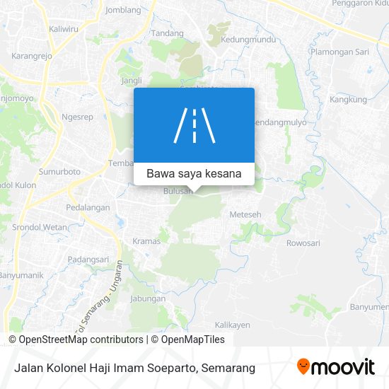 Peta Jalan Kolonel Haji Imam Soeparto