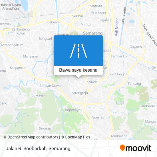 Peta Jalan R. Soebarkah