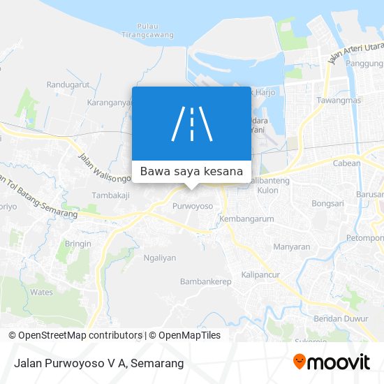 Peta Jalan Purwoyoso V A