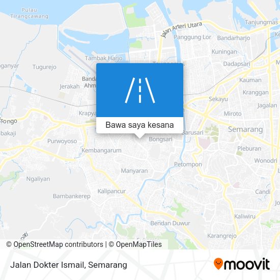 Peta Jalan Dokter Ismail