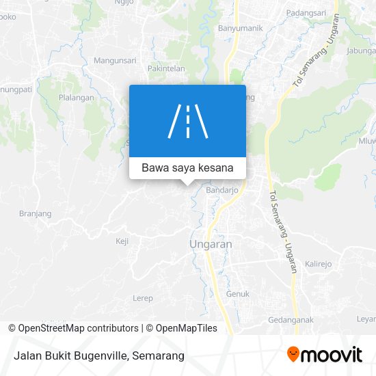 Peta Jalan Bukit Bugenville