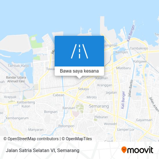 Peta Jalan Satria Selatan VI