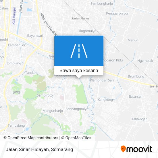 Peta Jalan Sinar Hidayah