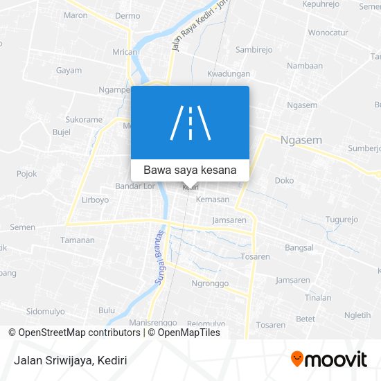 Peta Jalan Sriwijaya