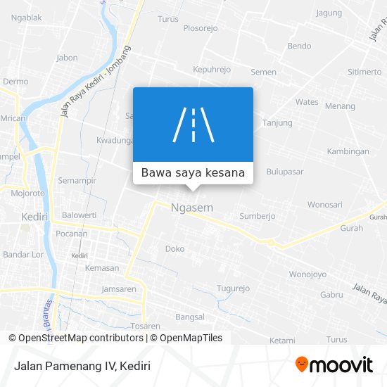 Peta Jalan Pamenang IV