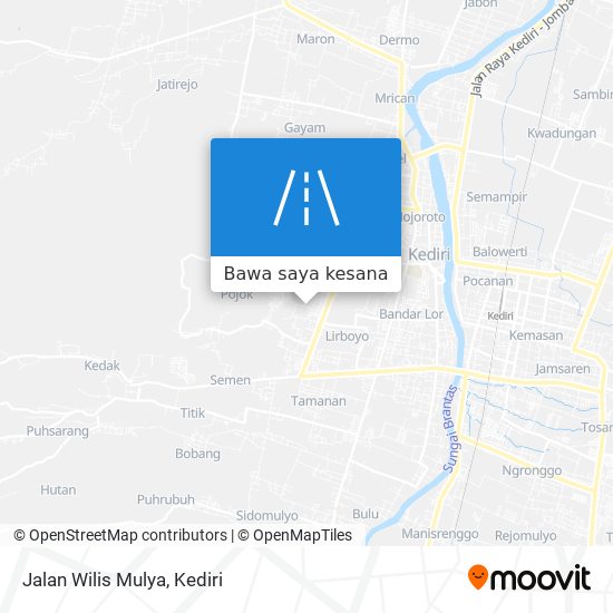 Peta Jalan Wilis Mulya