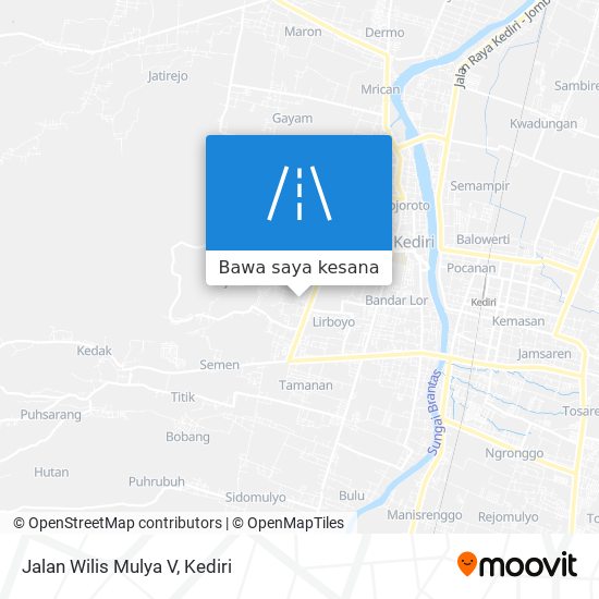 Peta Jalan Wilis Mulya V