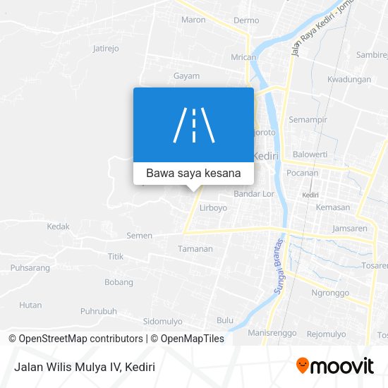Peta Jalan Wilis Mulya IV