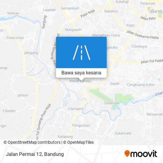 Peta Jalan Permai 12