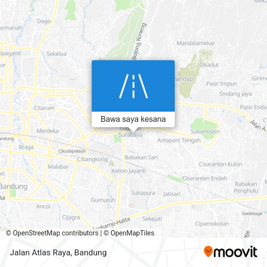 Peta Jalan Atlas Raya