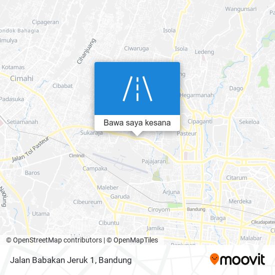 Peta Jalan Babakan Jeruk 1