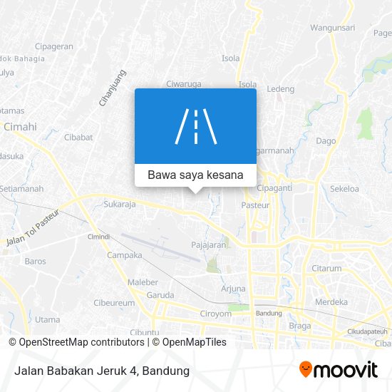 Peta Jalan Babakan Jeruk 4