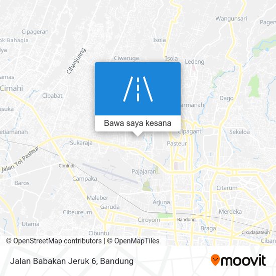 Peta Jalan Babakan Jeruk 6