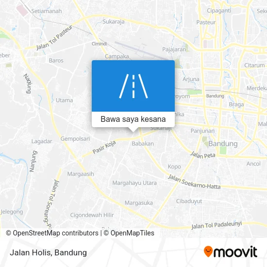 Peta Jalan Holis
