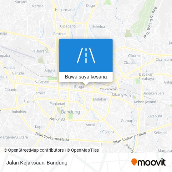 Peta Jalan Kejaksaan