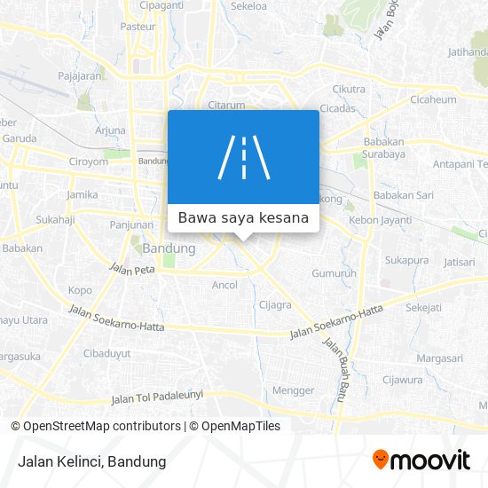 Peta Jalan Kelinci