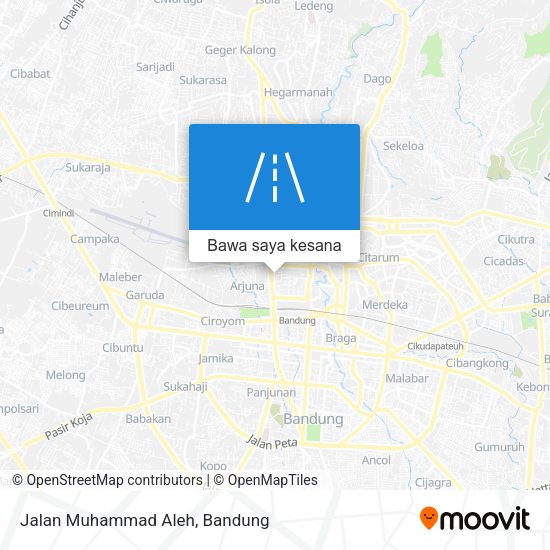 Peta Jalan Muhammad Aleh