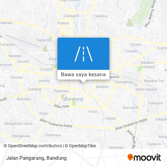 Peta Jalan Pangarang