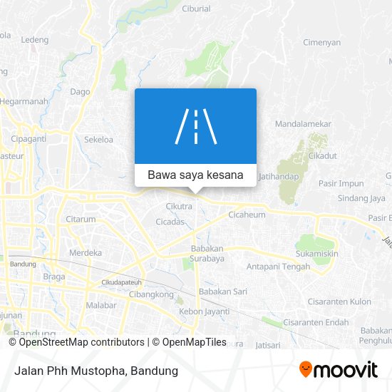 Peta Jalan Phh Mustopha