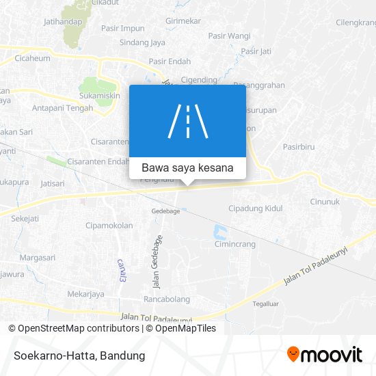 Peta Soekarno-Hatta