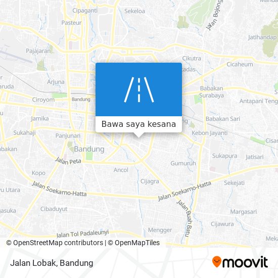 Peta Jalan Lobak