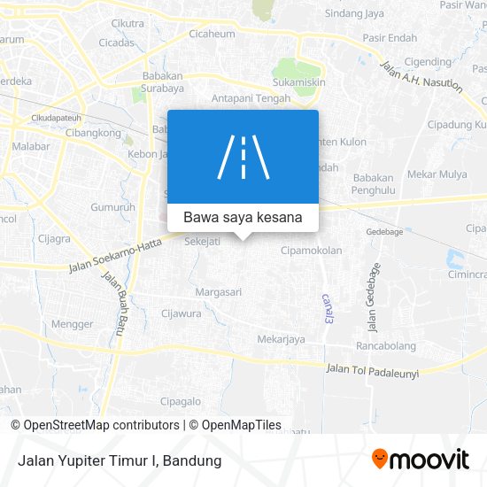 Peta Jalan Yupiter Timur I