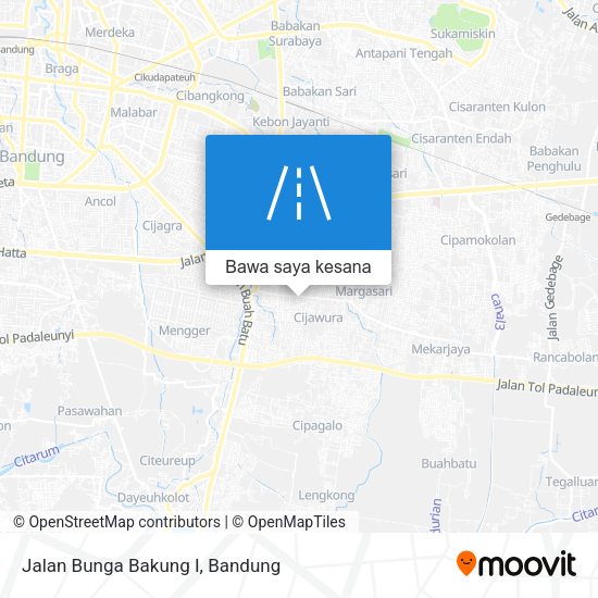 Peta Jalan Bunga Bakung I